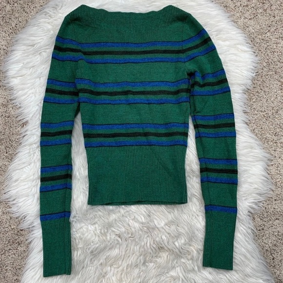 Free People Boat Neck Crop Sweater - Picture 4 of 5